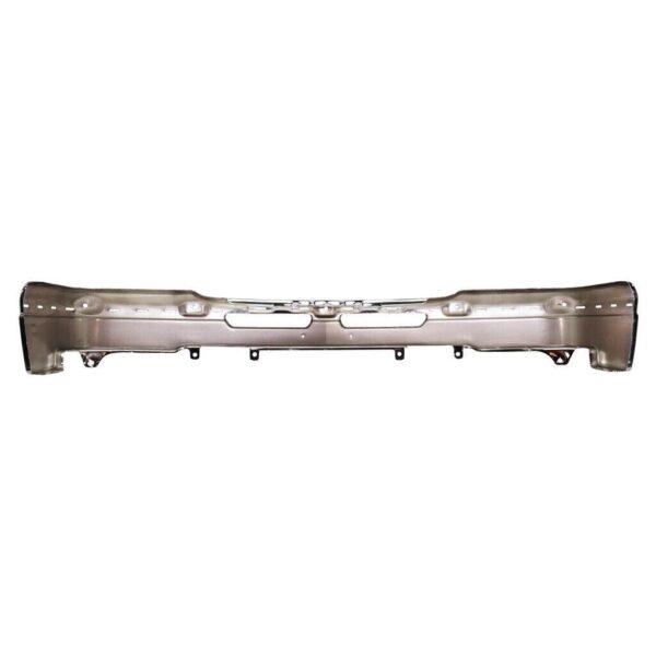 Bumper Face Bar Front Chevrolet Silverado 3500 2003-2006 Chrome Without Brackets , GM1002416 - Image 5