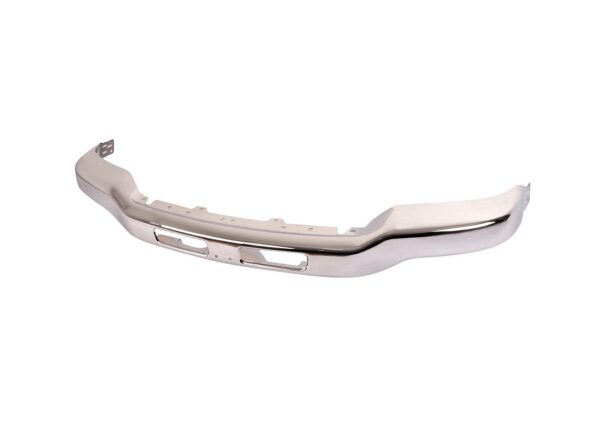 Bumper Face Bar Front Gmc Sierra Hybrid 2005-2007 Chrome With Bracket With Fog Lamp Hole , GM1002463 - Image 2