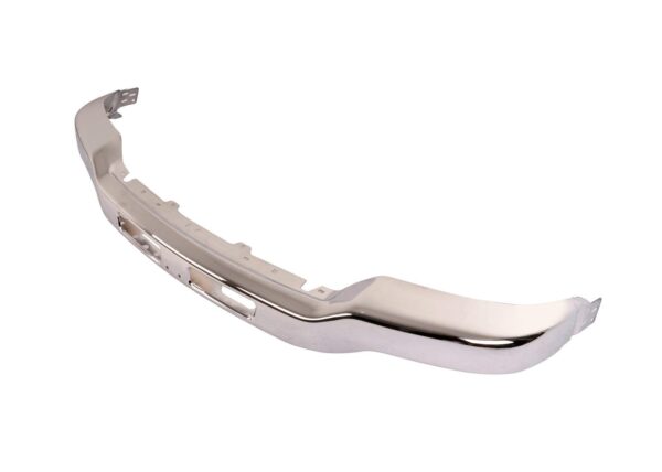 Bumper Face Bar Front Gmc Sierra Hybrid 2005-2007 Chrome With Bracket With Fog Lamp Hole , GM1002463 - Image 4