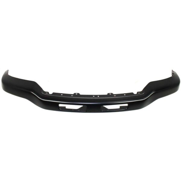 Bumper Front Gmc Sierra Hybrid 2005-2007 With Bracket/Two Air Openings Painted Black Steel , GM1002464 - Image 2