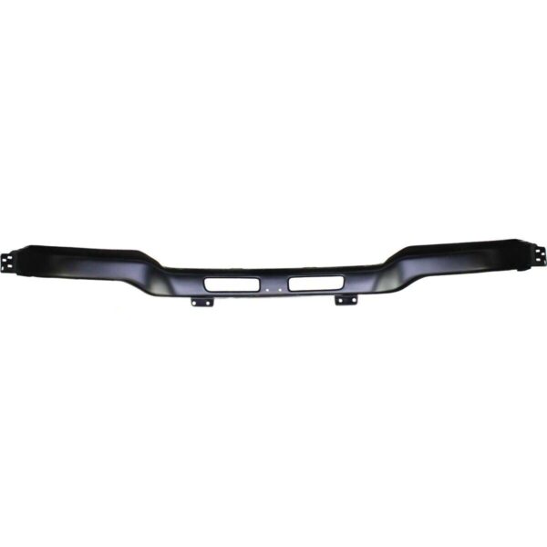 Bumper Front Gmc Sierra Hybrid 2005-2007 With Bracket/Two Air Openings Painted Black Steel , GM1002464 - Image 3