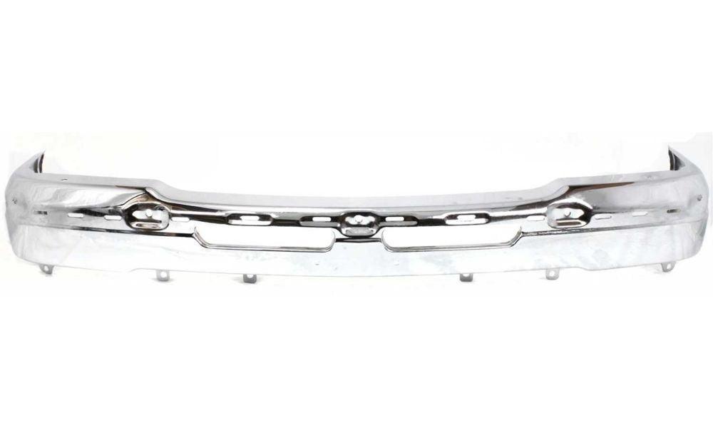 Bumper Face Bar Front Chevrolet Silverado 1500 2003-2006 Chrome With Bracket , GM1002822