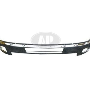 Bumper Front Chevrolet Silverado 3500 2011-2014 With Fog Lamp Hole Chrome Steel , GM1002837