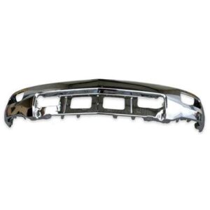 Bumper Face Bar Front Chevrolet Silverado 1500 2014-2015 Chrome With Fog Lamp Without Sensor , GM1002843