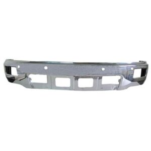 Bumper Face Bar Front Chevrolet Silverado 1500 2014-2015 Chrome With Fog Lamp/Sensor , GM1002845