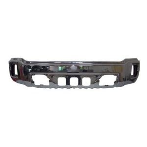 Bumper Face Bar Front Gmc Sierra 1500 2014-2015 Chrome Without Sensor , GM1002848 - Hunt Parts