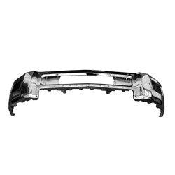 Bumper Face Bar Front Chevrolet Silverado 2500 2015-2019 Chrome Without Sensor With Fog Holes Steel , GM1002849