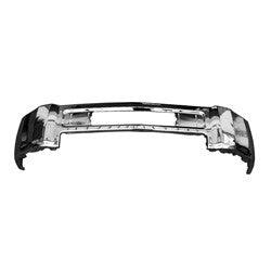 Bumper Face Bar Front Chevrolet Silverado 2500 2015-2019 Chrome Without Sensor Without Fog Holes , GM1002851