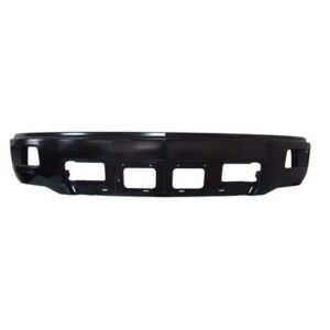 Bumper Face Bar Front Chevrolet Silverado 1500 2014-2015 Black With Fog Lamp Without Sensor , GM1002852 - Hunt Parts