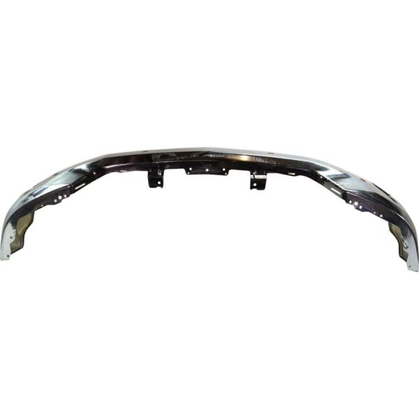 Bumper Face Bar Front Chevrolet Silverado 1500 2016-2018 Steel Chrome With Fog Lamps/Sensors , GM1002862 - Image 3
