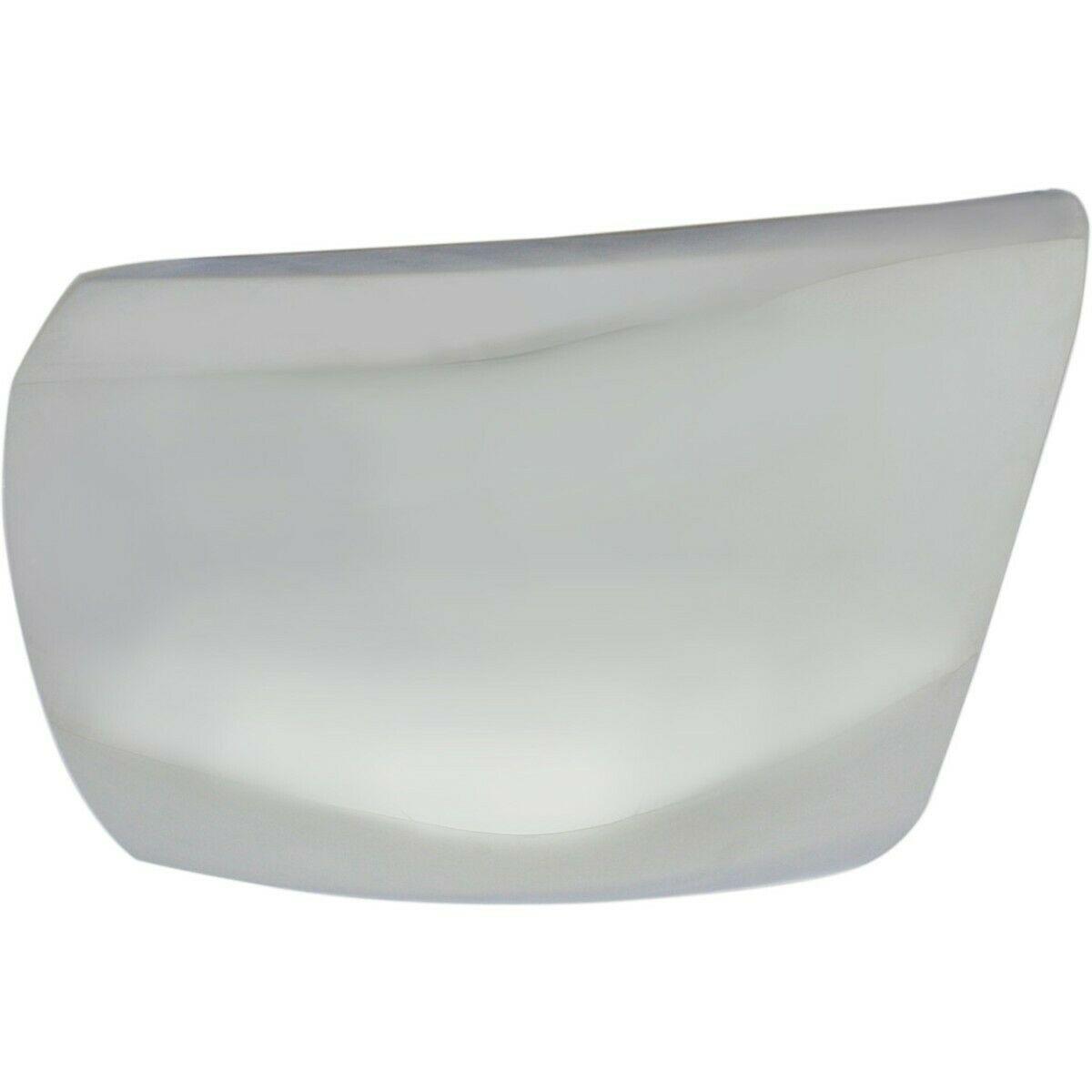 Bumper End Front Driver Side Chevrolet Silverado 1500 2007-2013 Chrome Without Fog Hole , GM1004157