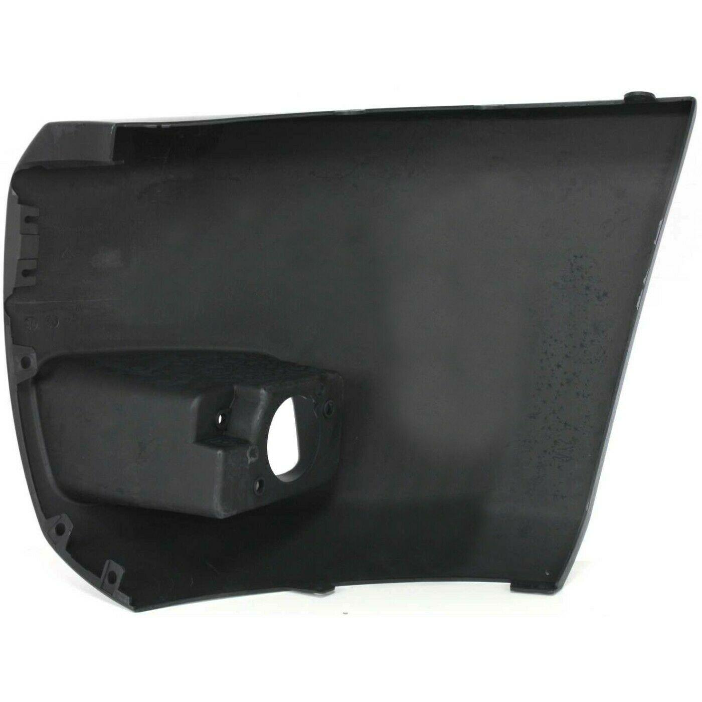 Bumper End Front Passenger Side Chevrolet Silverado 1500 2007-2013 Primed With Fog Lamp Capa , GM1005147C
