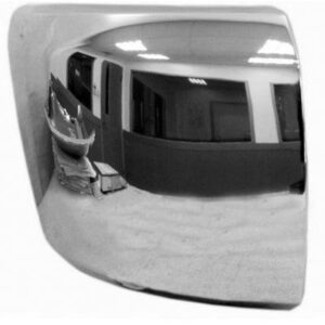 Bumper End Front Chevrolet Silverado 1500 2007-2013 Chrome Without Fog , GM1005157