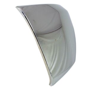 Bumper End Front Driver Side Chevrolet Silverado 2500 2007-2010 Chrome Without Fog Capa , GM1016107C