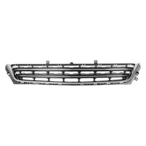 Grille Lower Chevrolet Impala 2014-2020 Matte Black With Chrome Molding Ltz Model , GM1036159