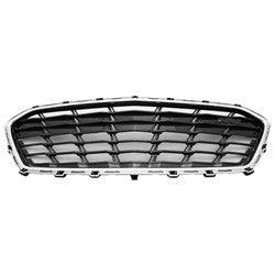 Grille Chevrolet Cruze Sedan 2016-2018 Ptd Black With Chrome Surearound Rs Model , GM1036184