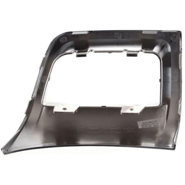 Fog Lamp Bezel Front Driver Side Chevrolet Trailblazer 2006-2009 Chrome , GM1038106 - Image 4
