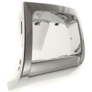 Fog Lamp Bezel Front Driver Side Chevrolet Trailblazer 2006-2009 Chrome , GM1038106