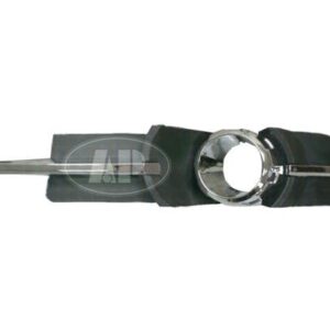 Grille Lower Outer Driver Side Chevrolet Malibu 2008-2012 With Fog Lamp Hole Chrome/Black Lt/Ltz , GM1038115