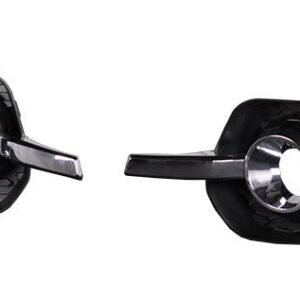 Fog Lamp Bezel Front Driver Side Chevrolet Equinox 2010-2015 With Chrome Moulding Lt/Ltz , GM1038127