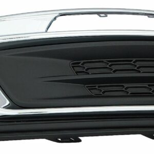 Fog Lamp Cover Front Driver Side Chevrolet Cruze 2015 Black With Chrome Trim Exclude Rs Sport , GM1038184