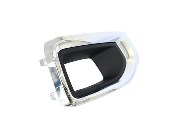 Fog Lamp Bezel Front Driver Side Gmc Yukon 2015-2020 Chrome/Textured , GM1038187 - Image 4