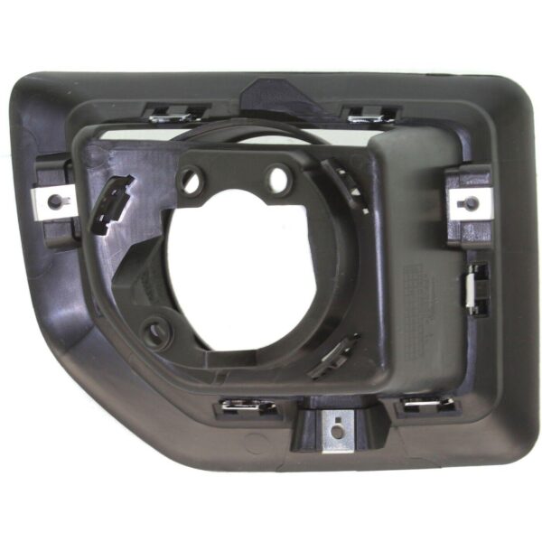 Fog Lamp Bezel Front Driver Side Gmc Sierra 2500 2015-2019 Chrome/Black , GM1038203 - Image 5