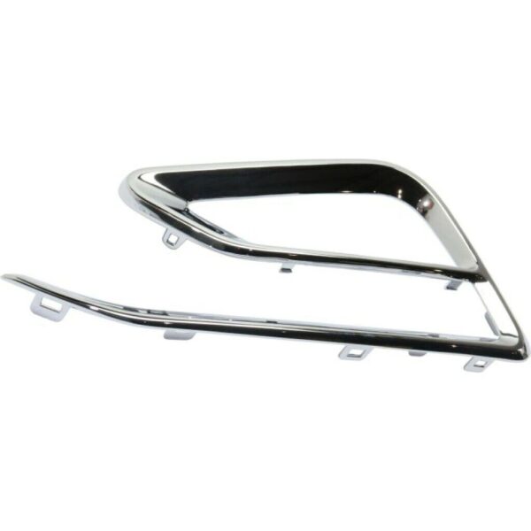 Fog Lamp Bezel Front Driver Side Chevrolet Cruze Sedan 2016-2018 Chrome With Rs Pkg , GM1038216 - Image 5