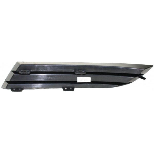 Grille Lower Outer Passenger Side Saturn Aura 2007-2009 Matt-Black , GM1039104 - Image 2