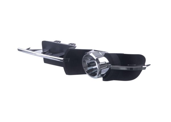 Grille Lower Outer Passenger Side Chevrolet Malibu 2008-2012 With Fog Lamp Hole Chrome/Black Lt/Ltz , GM1039115 - Image 3