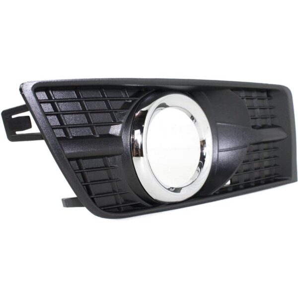 Fog Lamp Bezel Front Passenger Side Cadillac Srx 2010-2016 With Chrome Molding , GM1039125 - Image 3