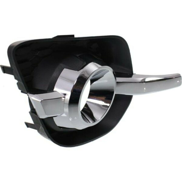 Fog Lamp Bezel Front Passenger Side Chevrolet Equinox 2010-2015 With Chrome Moulding Lt/Ltz , GM1039127 - Image 2