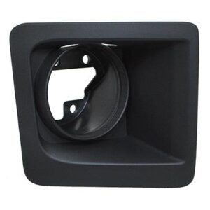 Fog Lamp Bezel Front Passenger Side Gmc Sierra 1500 2014-2015 Textured Black , GM1039169