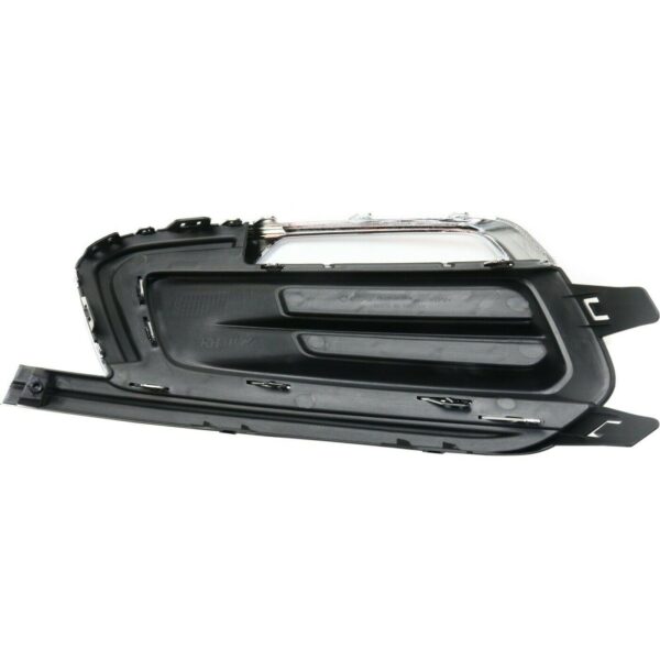Fog Lamp Cover Front Passenger Side Chevrolet Cruze Limited 2016 Black With Chrome Trim Exclude Rs Sport , GM1039184 - Image 5