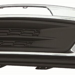 Fog Lamp Cover Front Passenger Side Chevrolet Cruze 2015 Black With Chrome Trim Exclude Rs Sport , GM1039184