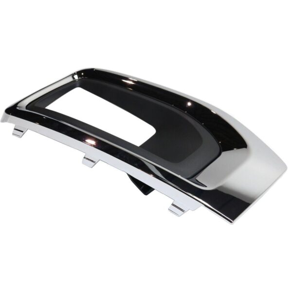 Fog Lamp Bezel Front Passenger Side Gmc Yukon 2015-2020 Chrome/Textured , GM1039187 - Image 2