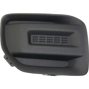 Fog Lamp Cover Passenger Side Gmc Canyon 2015-2020 Textured Black Finish , Gm1039228 - Hunt Parts