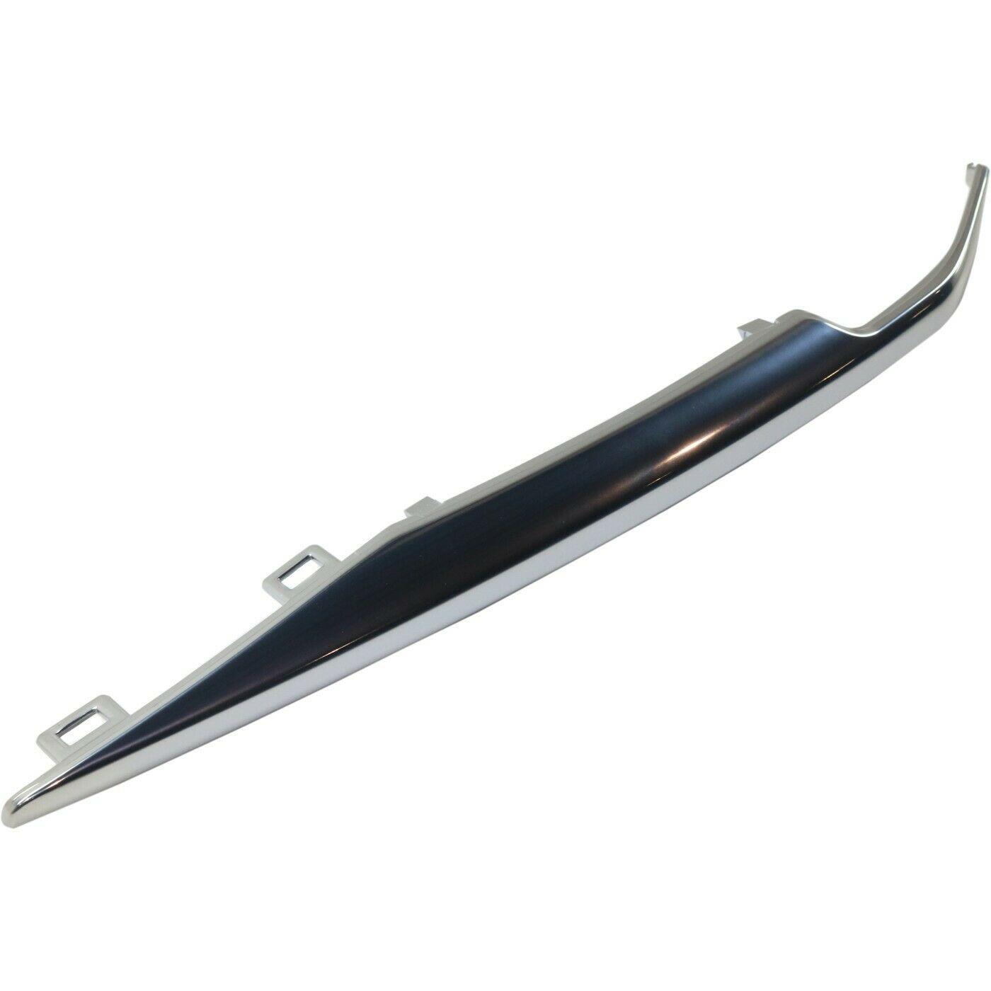 Bumper Moulding Front Lower Driver Side Cadillac Escalade Esv 2015-2020 Chrome , GM1046111