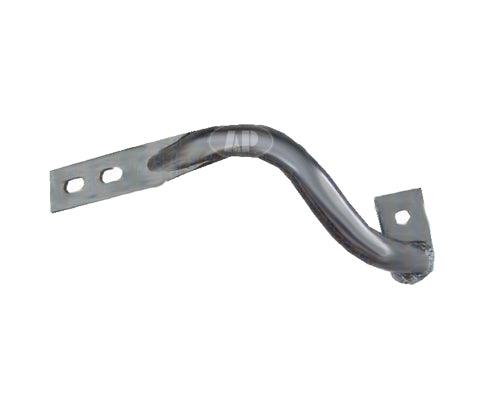 Bumper Brace Front Driver Side Chevrolet Silverado 1500 2003-2006 Steel Exclude Crew Cab Models , GM1066159