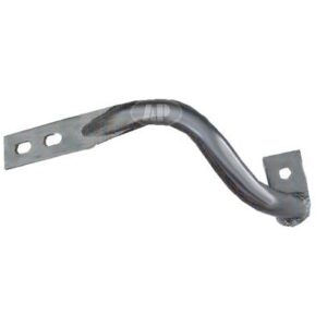 Bumper Brace Front Driver Side Gmc Sierra 2500 2003-2006 Steel 1500 Series Exclude Crew Cab Models , GM1066159