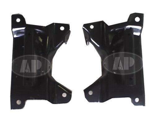 Bumper Bracket Front Driver Side Chevrolet Silverado 3500 2007-2010 Steel Rid , GM1066179