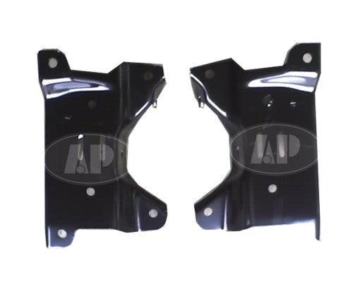 Bumper Bracket Front Outer Passenger Side Chevrolet Silverado 1500 2007-2010 Steel , GM1067186