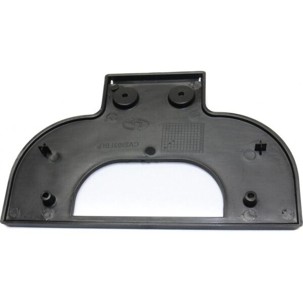 License Plate Bracket Front Gmc Sierra 2500 2003-2006 (Matte-Black) , GM1068116 - Image 4