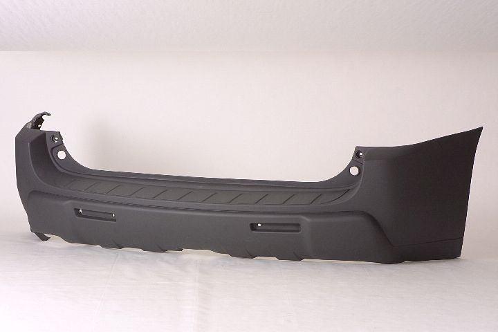 Bumper Rear Chevrolet Equinox 2005-2006 Matte-Dk Gray Textured Ls Model Built-In Step Pad , GM1100695