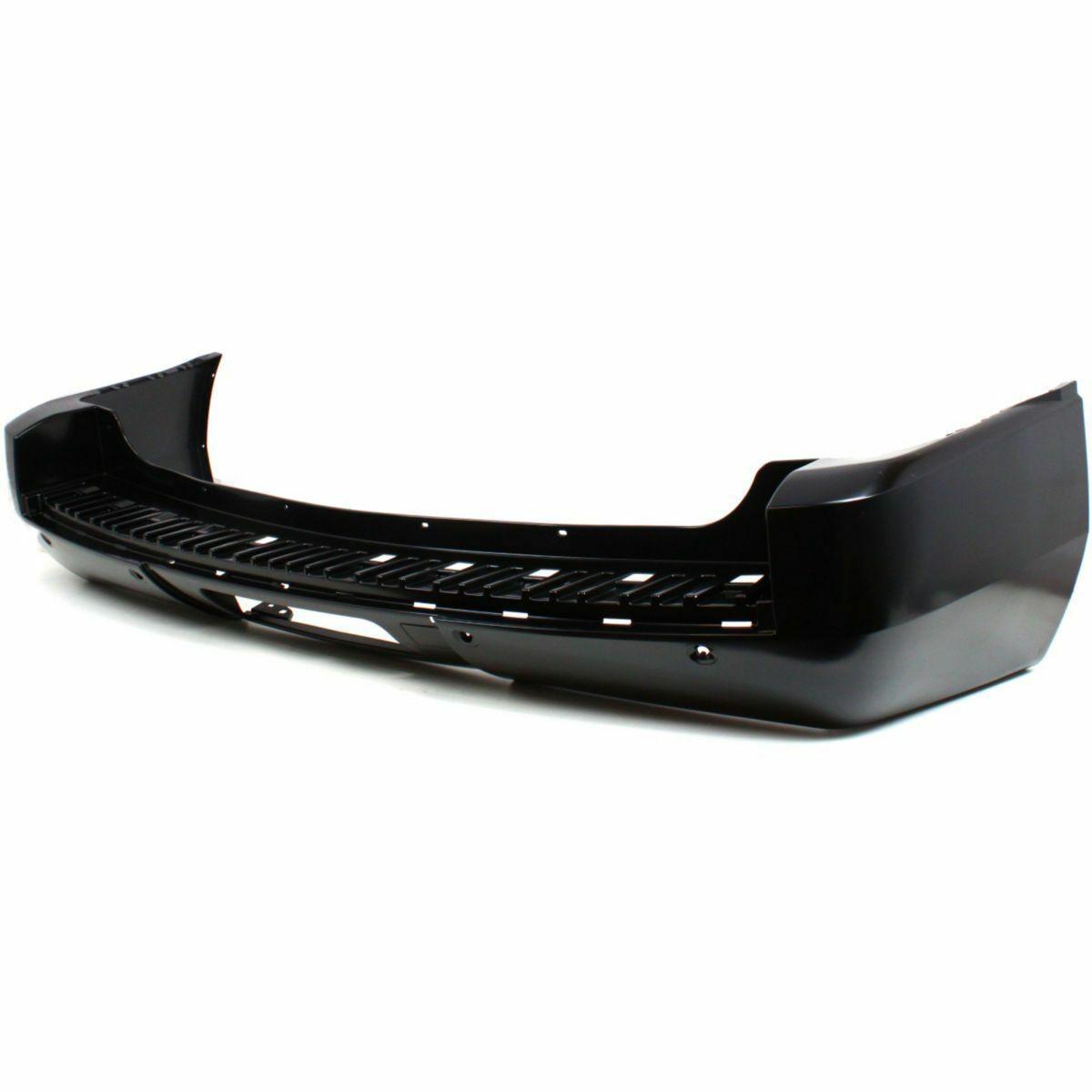 Bumper Rear Cadillac Escalade Hybrid 2009-2013 Primed Denali/Ltz With Sensor Hole , GM1100784