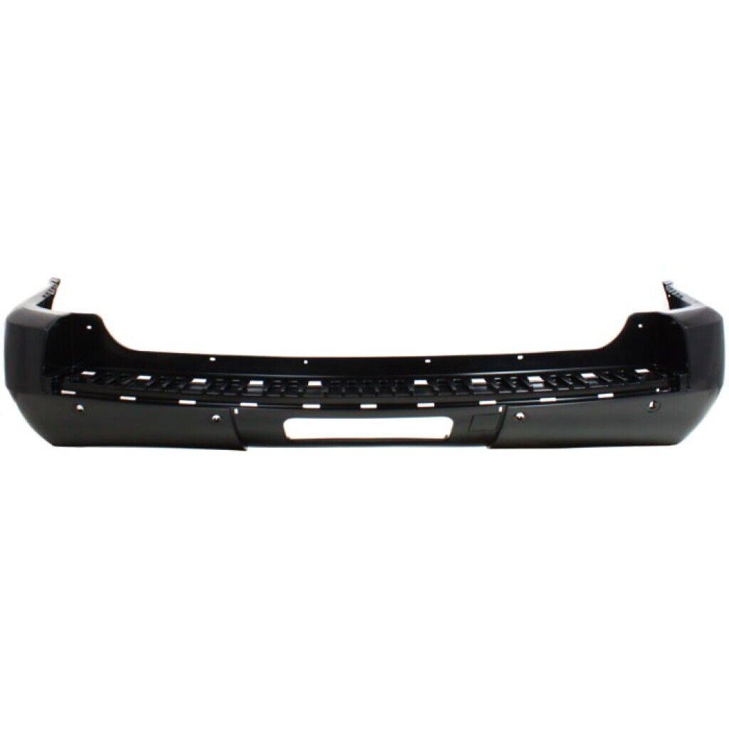 Bumper Rear Cadillac Escalade Esv 2007-2014 Primed Yukon Xl Denali With Sensor Hole Capa , GM1100786C