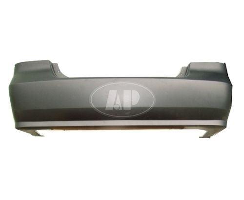 Bumper Rear Pontiac Wave Sedan 2007-2008 Black , GM1100791
