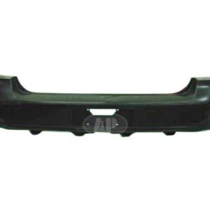 Bumper Rear Buick Lucerne 2008-2011 Without Parking Sensor Hole Without Side Sensor Hole Primed , GM1100820