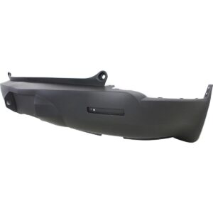 Bumper Rear Chevrolet Traverse 2009-2012 Single Exhaust Textured Without Sensor Hole Capa , GM1100841C