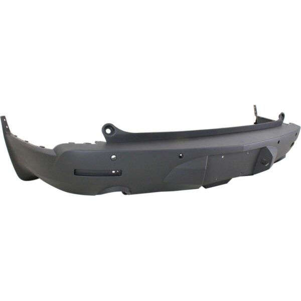 Bumper Rear Chevrolet Traverse 2009-2012 Dual Exhaust Textured With Sensor Hole , GM1100843 - Image 3
